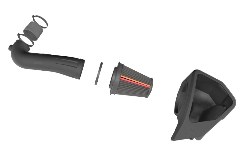 Chevrolet Silverado 1500 Performance Air Intake - K&N Engineering - NextGen DryFlow - `19-`27